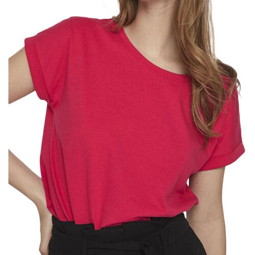 Abbigliamento Donna T-shirt & Polo Vila 14083083 Rosa