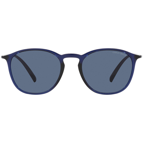 Orologi & Gioielli Uomo Occhiali da sole Emporio Armani AR8186U Occhiali da sole, Blu/Blu, 52 mm Blu