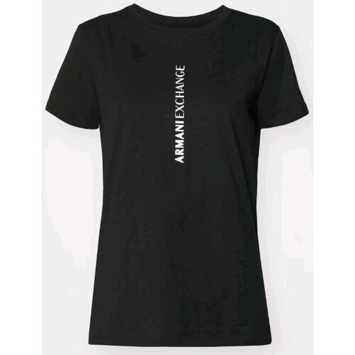 Abbigliamento Donna Top / T-shirt senza maniche EAX 3DYT02 YJ16Z Nero