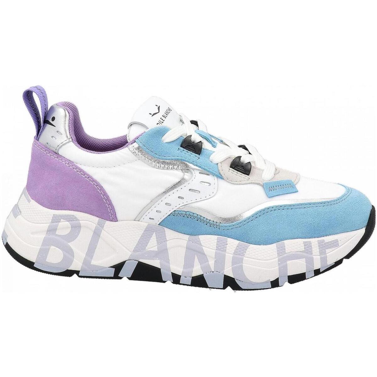 Scarpe Donna Sneakers basse Voile Blanche CLUB105 Bianco