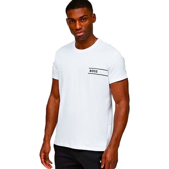 Abbigliamento Uomo T-shirt maniche corte BOSS Jersey Bianco