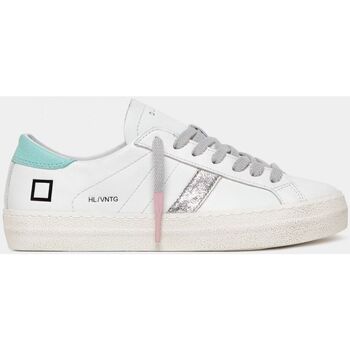 Scarpe Donna Sneakers Date W401-HL-VC-HM - HILL LOW VINTAGE-WHITE MINT Bianco
