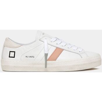 Scarpe Donna Sneakers Date W401-HL-VC-IR - HILL LOW VINTAGE-WHITE CREAM Bianco