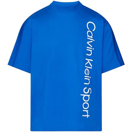 Abbigliamento Uomo T-shirt maniche corte Calvin Klein Jeans 00GMS4K173 Blu