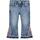 Abbigliamento Bambina Jeans Guess Jeans flare fondo fiori K4RA05D4WF0 Blu