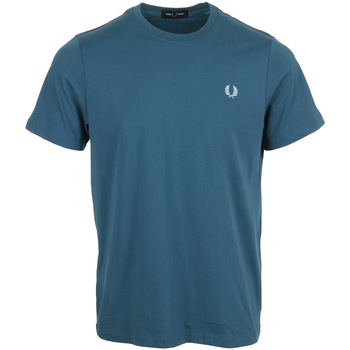 Abbigliamento Uomo T-shirt maniche corte Fred Perry Crew Neck T-Shirt Blu