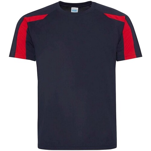 Abbigliamento Uomo T-shirts a maniche lunghe Awdis Cool JC003 Rosso