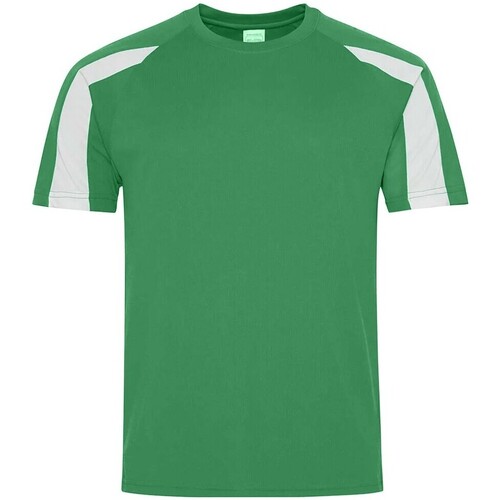 Abbigliamento Uomo T-shirts a maniche lunghe Awdis Cool JC003 Verde