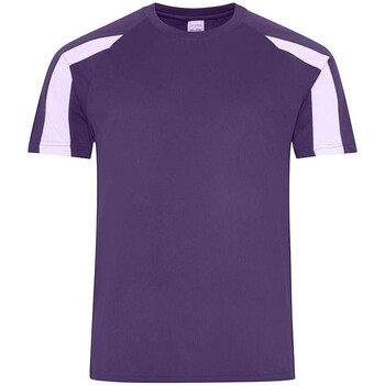 Abbigliamento Uomo T-shirts a maniche lunghe Awdis Cool JC003 Viola