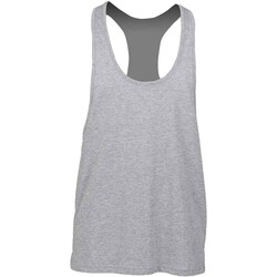 Abbigliamento Uomo Top / T-shirt senza maniche Sf Muscle Grigio