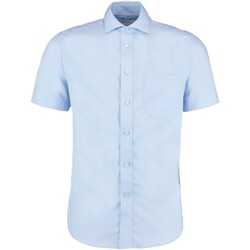 Abbigliamento Uomo Camicie maniche corte Kustom Kit Premium Corporate Blu