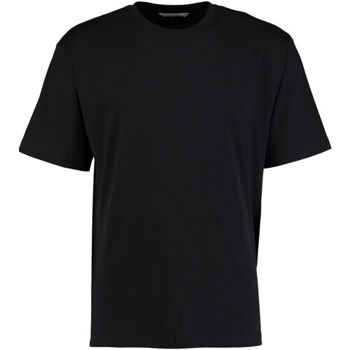 Abbigliamento Uomo T-shirts a maniche lunghe Kustom Kit Hunky Superior Nero