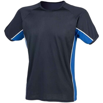 Abbigliamento Unisex bambino T-shirt maniche corte Finden & Hales LV242 Blu