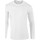 Abbigliamento Donna T-shirts a maniche lunghe Gildan Softstyle Bianco