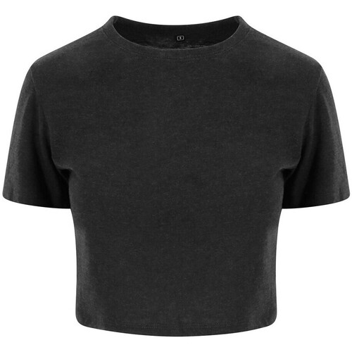 Abbigliamento Donna T-shirts a maniche lunghe Awdis JT006 Nero