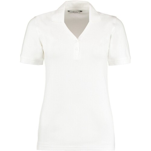 Abbigliamento Donna T-shirt & Polo Kustom Kit Sophia Bianco