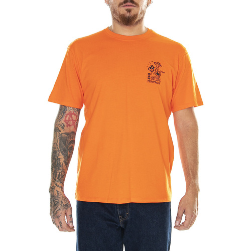 Abbigliamento Uomo T-shirt & Polo Edwin Agaric Village T Tangerine Tango Arancio