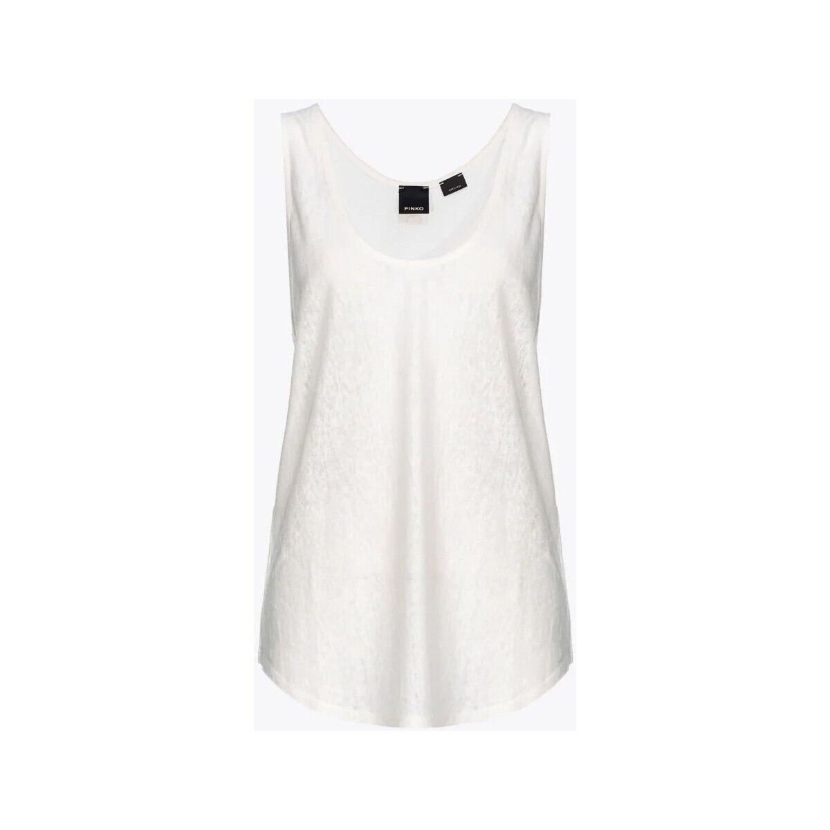 Abbigliamento Donna Top / T-shirt senza maniche Pinko CARS 103475 A1U9-Z05 Bianco