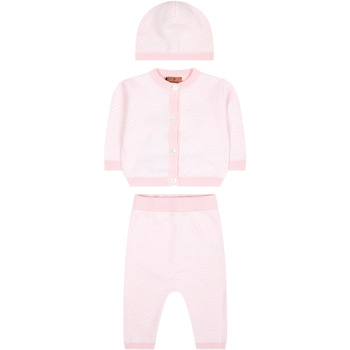 Abbigliamento Bambina Completo Missoni MUB550 X0003 100RS Rosa
