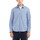 Abbigliamento Uomo T-shirt & Polo Replay Camicia Full Zip A Righe Blu