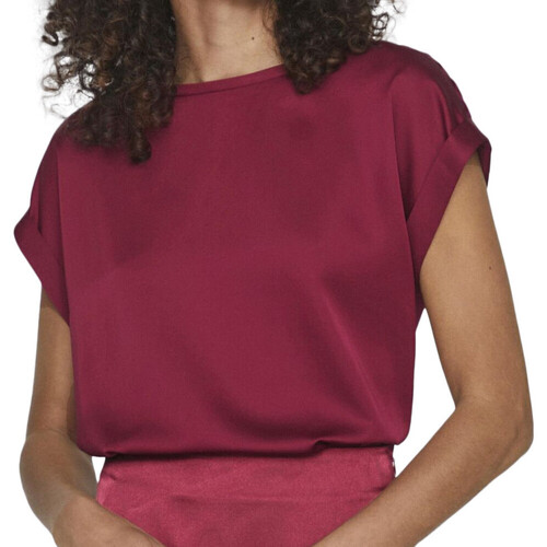 Abbigliamento Donna T-shirt & Polo Vila 14059563 Rosso