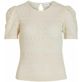 Abbigliamento Donna T-shirt & Polo Vila 14084171 Beige