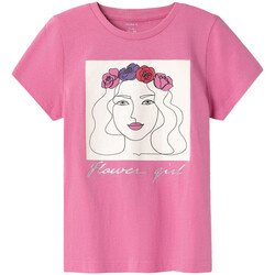 Abbigliamento Bambina T-shirt & Polo Name it 13226124 Rosa