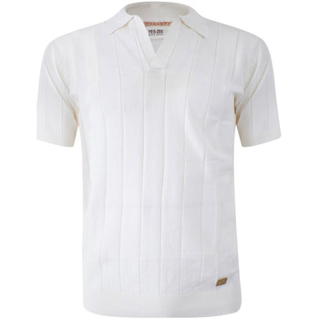 Abbigliamento Uomo T-shirt & Polo Yes Zee M702 ZF00 Beige
