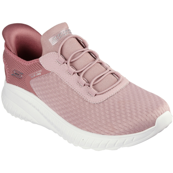 Scarpe Donna Sneakers Skechers BOBS SQUAD CHAOS IN COLOR Rosa