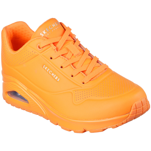 Scarpe Donna Sneakers Skechers UNO-NIGHT SHADES Arancio