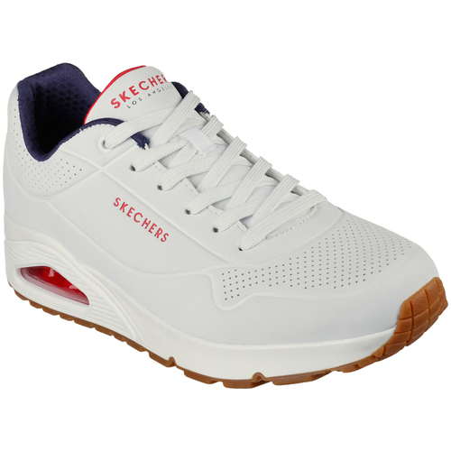 Scarpe Uomo Sneakers Skechers UNO STAND ON AIR Bianco
