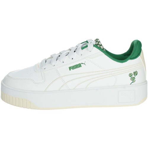 Scarpe Donna Sneakers alte Puma 395094 Bianco