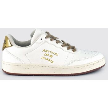Scarpe Sneakers Acbc SHACBEVE - EVERGREEN-218 WHITE/GOLD Bianco