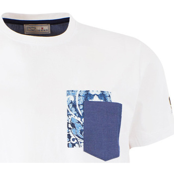 Abbigliamento Uomo T-shirt & Polo Yes Zee T709 SU00 Bianco