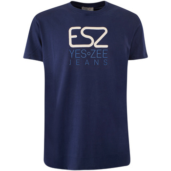 Abbigliamento Uomo T-shirt & Polo Yes Zee T730 S101 Blu