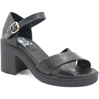 Scarpe Donna Sandali Bueno Shoes BUE-E24-WY12501-NE Grigio