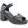 Scarpe Donna Sandali Bueno Shoes BUE-E24-WY12501-NE Grigio