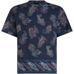 Abbigliamento Uomo T-shirt maniche corte Etro SKU_274299_1535236 Blu