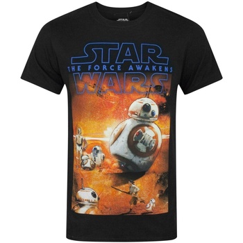 Abbigliamento Uomo T-shirts a maniche lunghe Star Wars: The Force Awakens NS5500 Nero