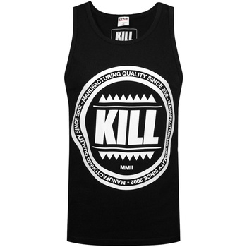 Abbigliamento Uomo Top / T-shirt senza maniche Kill Brand Swag Nero