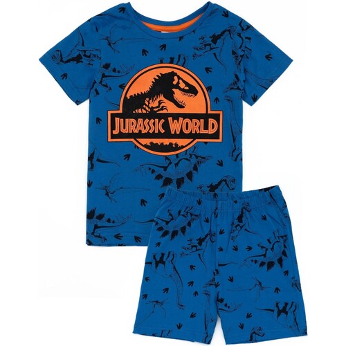 Abbigliamento Bambino Pigiami / camicie da notte Jurassic World NS7337 Blu