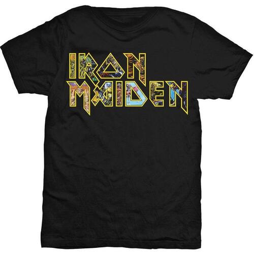 Abbigliamento T-shirts a maniche lunghe Iron Maiden Eddie Nero