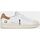 Scarpe Uomo Sneakers Date M401-BA-CA-WI - BASE-WHITE CUOIO Bianco