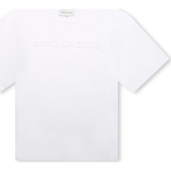 Abbigliamento Bambina T-shirt maniche corte Marc Jacobs W60039 Bianco