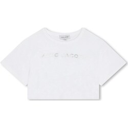 Abbigliamento Bambina T-shirt maniche corte Marc Jacobs W60168 Bianco