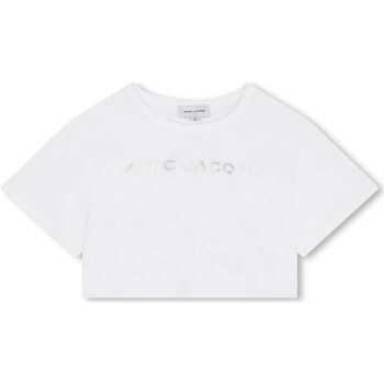 Abbigliamento Bambina T-shirt maniche corte Marc Jacobs W60168 Bianco