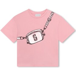Abbigliamento Bambina T-shirt maniche corte Marc Jacobs W60207 Rosa