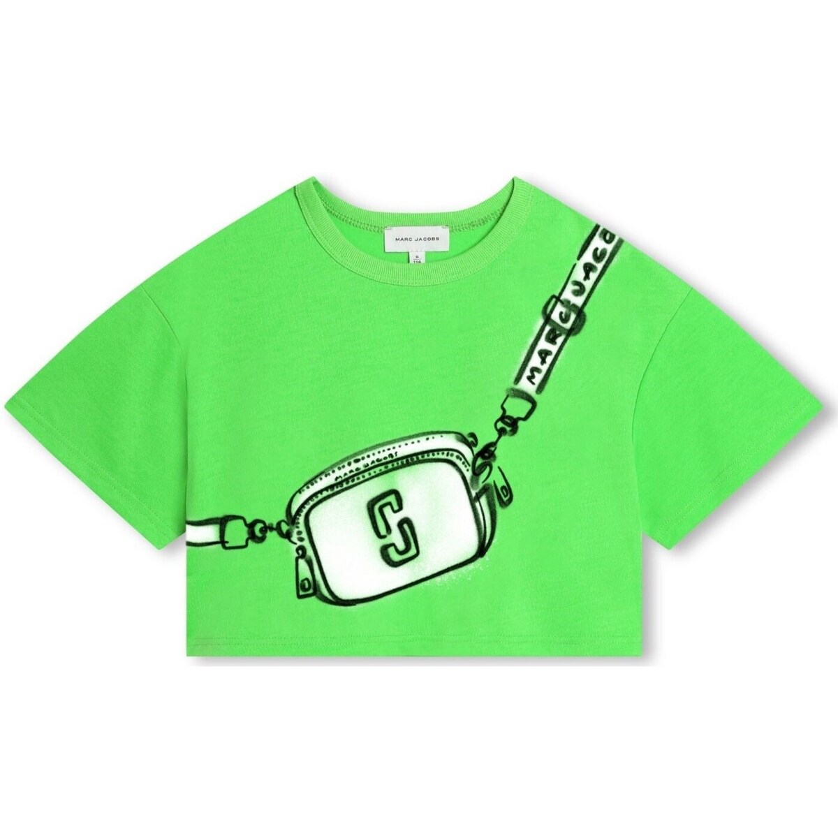 Abbigliamento Bambina T-shirt maniche corte Marc Jacobs W60210 Verde