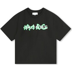 Abbigliamento Bambino T-shirts a maniche lunghe Marc Jacobs W60212 Nero