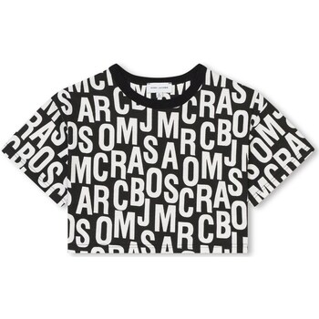 Abbigliamento Bambina T-shirt maniche corte Marc Jacobs W60169 Nero